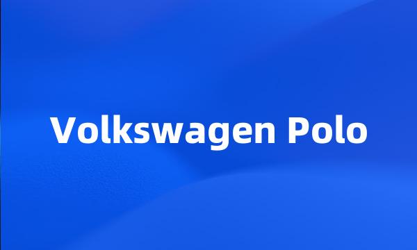 Volkswagen Polo