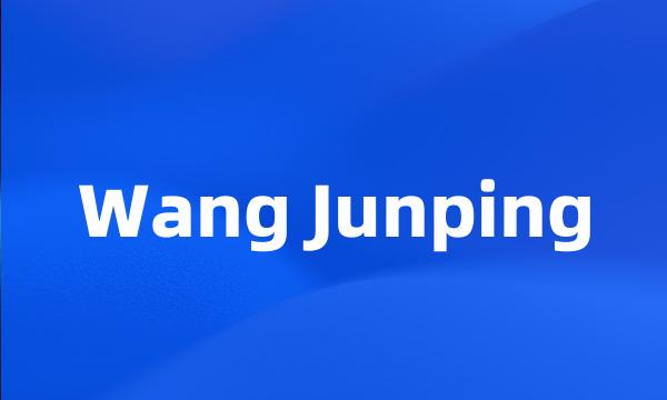 Wang Junping