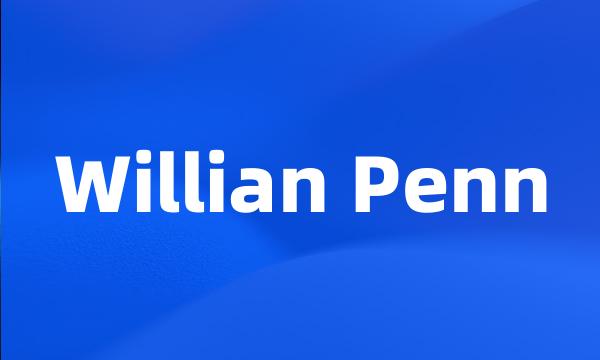 Willian Penn