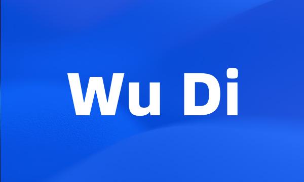 Wu Di