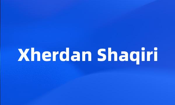 Xherdan Shaqiri