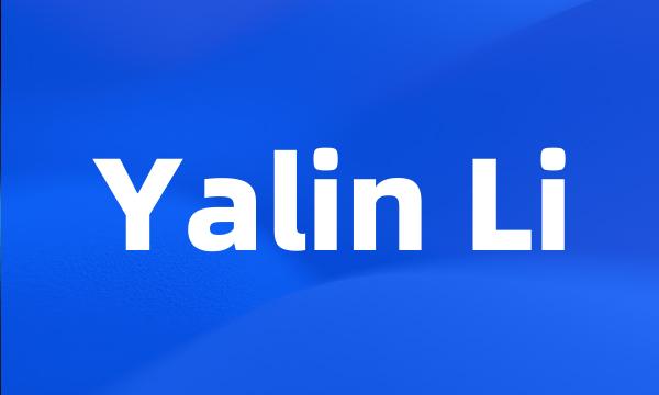 Yalin Li