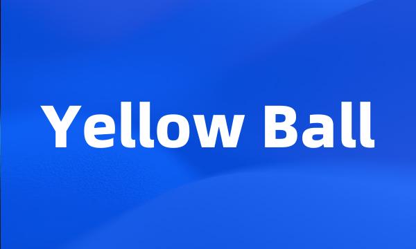 Yellow Ball