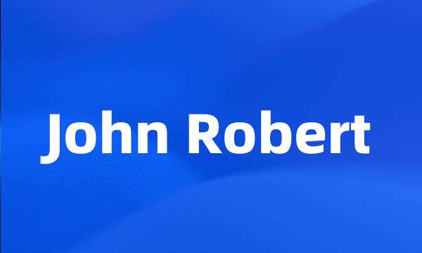 John Robert