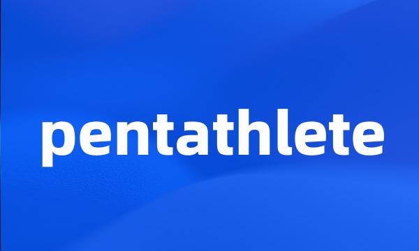 pentathlete