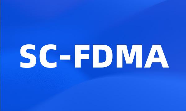 SC-FDMA