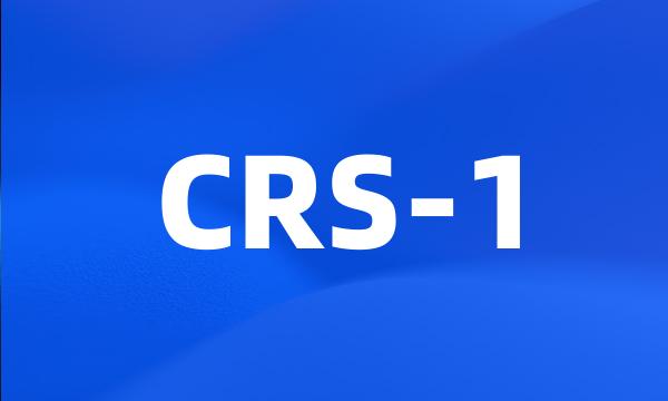 CRS-1