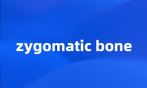 zygomatic bone