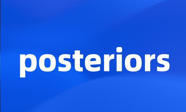 posteriors