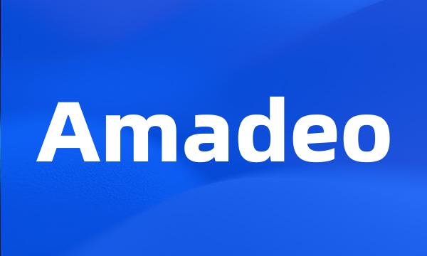 Amadeo