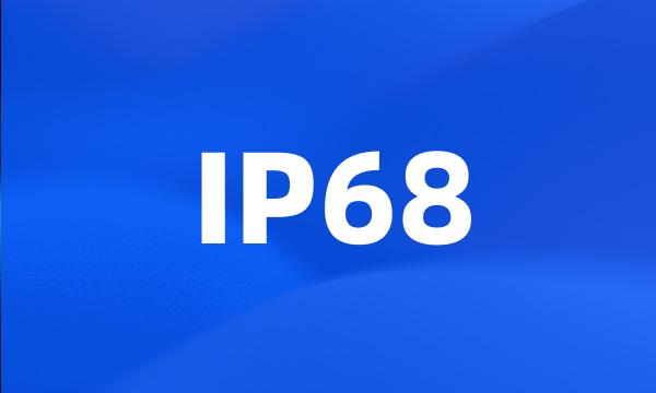 IP68