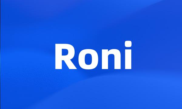 Roni