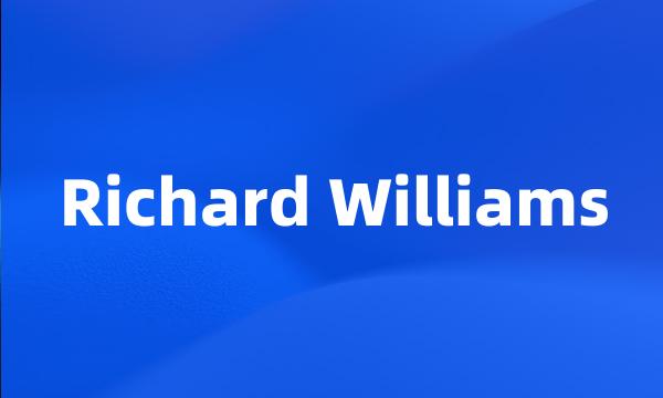 Richard Williams