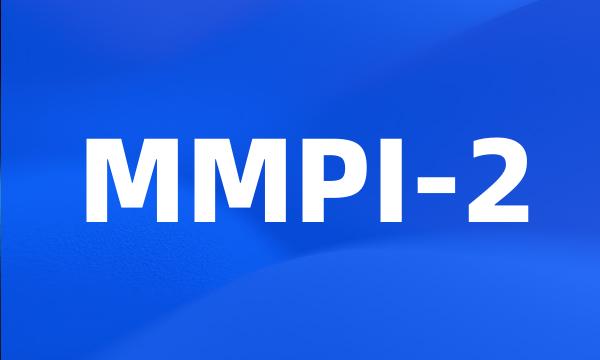 MMPI-2