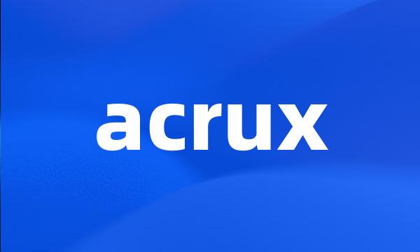 acrux