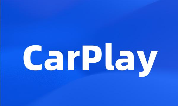 CarPlay