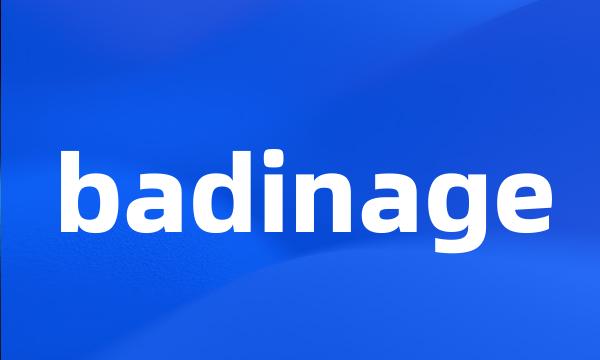 badinage