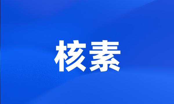 核素