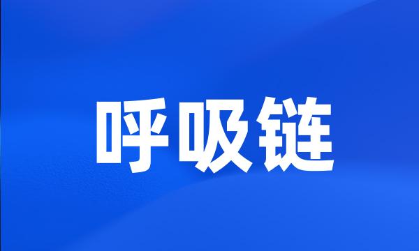 呼吸链