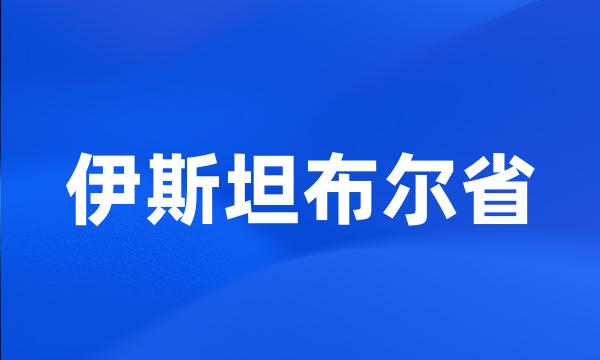 伊斯坦布尔省