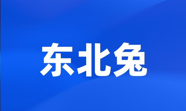 东北兔