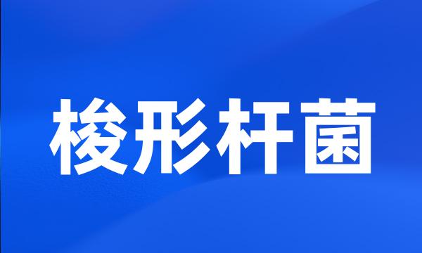 梭形杆菌