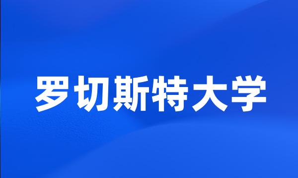 罗切斯特大学