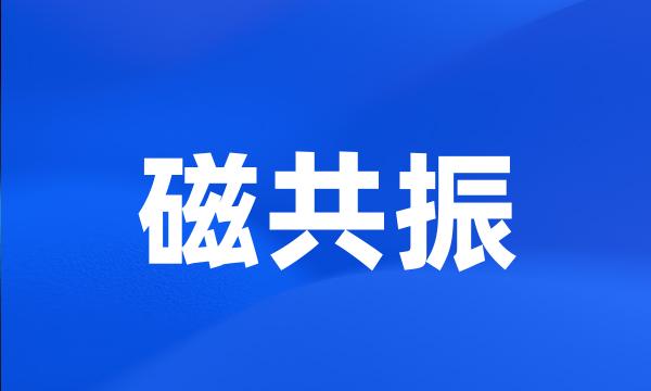 磁共振