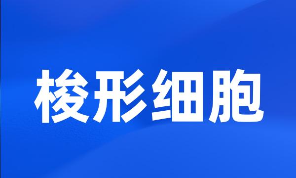 梭形细胞