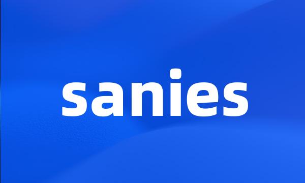 sanies