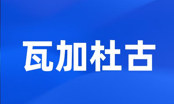 瓦加杜古