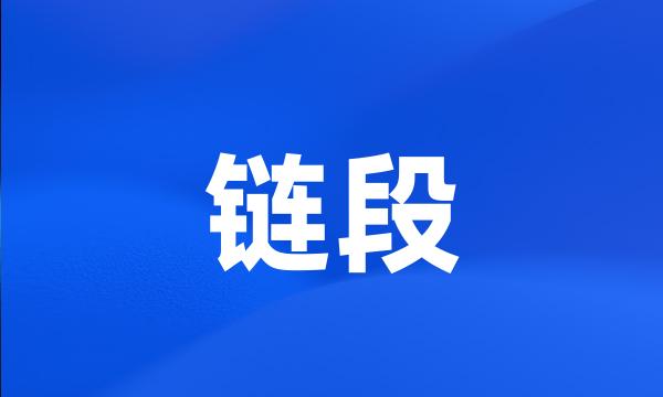 链段