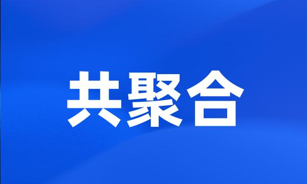 共聚合