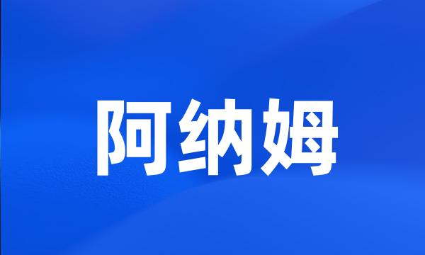 阿纳姆