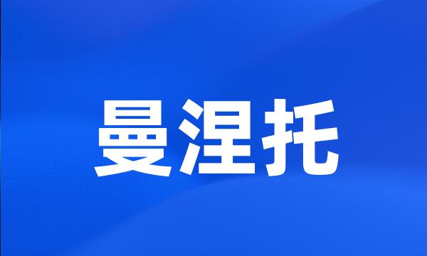 曼涅托