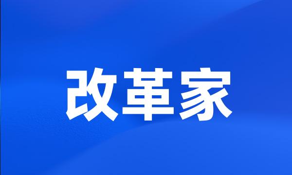 改革家