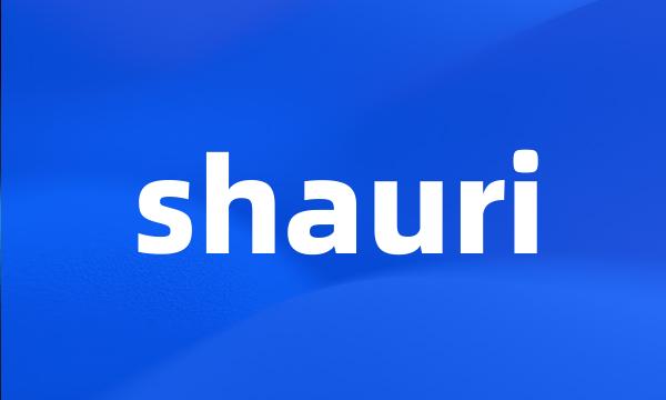 shauri