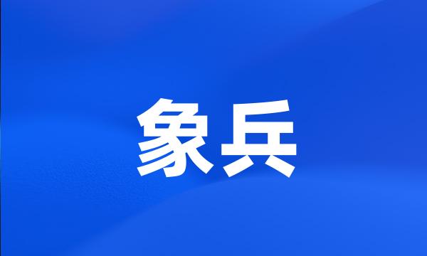 象兵