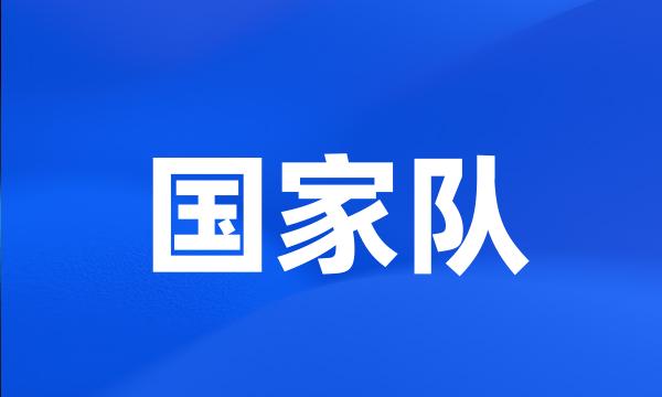 国家队