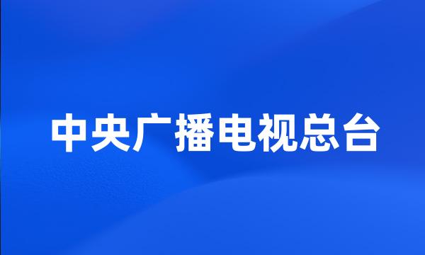 中央广播电视总台