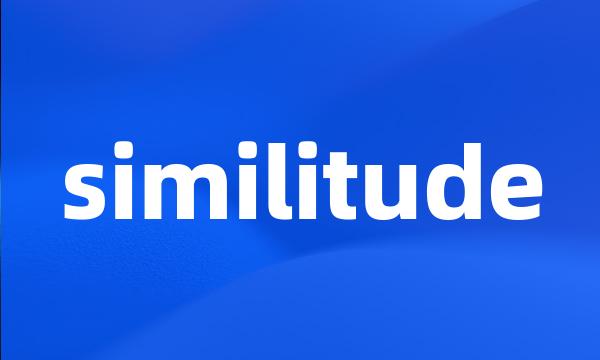 similitude