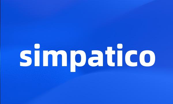 simpatico