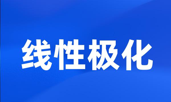 线性极化