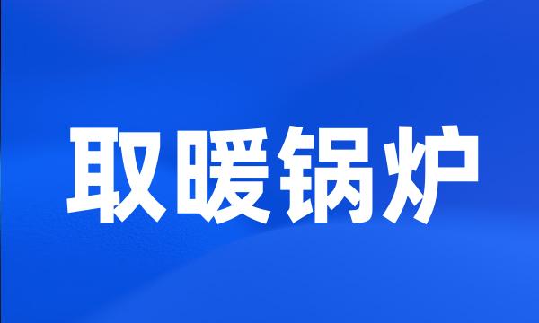 取暖锅炉