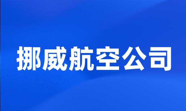 挪威航空公司