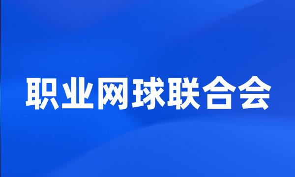 职业网球联合会