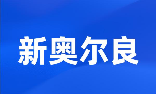 新奥尔良