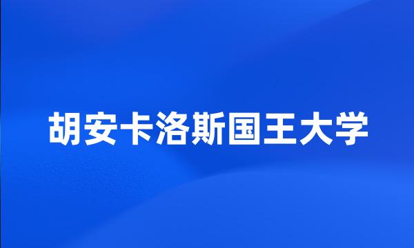 胡安卡洛斯国王大学