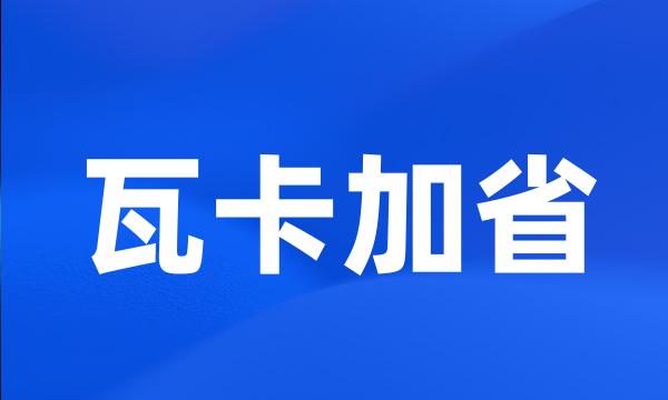 瓦卡加省