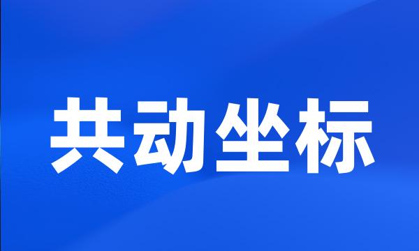 共动坐标